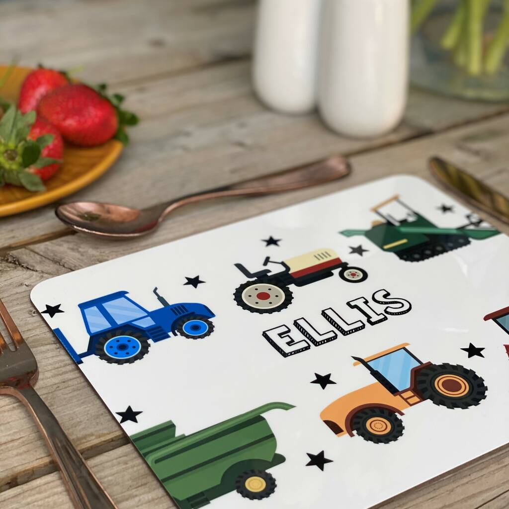 Tractor Placemat, 1 of 5