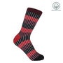 Chord Red And Tri Beige Women's Socks Bundle, thumbnail 3 of 4