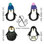 Personalised My Penguin Christmas Jumper, thumbnail 3 of 6