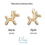 Balloon Dog Charm, Slide On Or Clip On, thumbnail 3 of 6