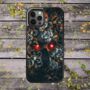 Skull And Roses Gothic iPhone Case, thumbnail 3 of 3