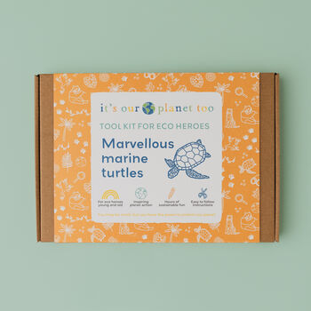 Children's Eco Activity Box: Marvellous Marine Turtles, 2 of 10