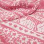 Hampton Personalised Cashmere Baby Blanket, thumbnail 4 of 5