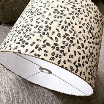 Leopard Animal Print Lampshade, 8 of 9