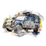Landrover Defender Personalised Portrait, thumbnail 6 of 8