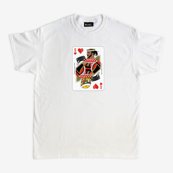 Lewis Hamilton Playing Card T Shirt, 2 of 4