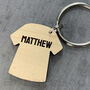 Never Give Up! Keyring Personalised With A Name, thumbnail 2 of 5