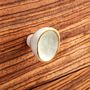 Ceramic Crackled Concave Gold Cupboard Door Knobs, thumbnail 8 of 11