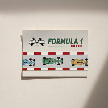 F1 Formula One Print, 7 of 10