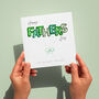 Green Balloons Father's Day Card, thumbnail 1 of 6