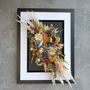 Colorful Flora Frame, Wall Art, Home Decor, thumbnail 1 of 2