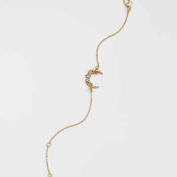 Gold Nightshade Moon Bracelet, 6 of 9