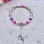 Personalised Gymnast Charm Bracelet, thumbnail 3 of 9