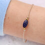 Lapis Lazuli Gemstone Bracelet, thumbnail 2 of 3