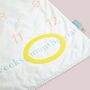 Personalised Floral Milestone Blanket, thumbnail 5 of 5