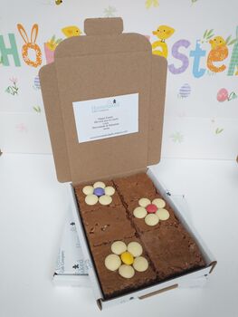Six Easter Flowers Brownie Letterbox Gift, 12 of 12