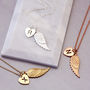 Personalised Angel Wing Necklace, thumbnail 1 of 4