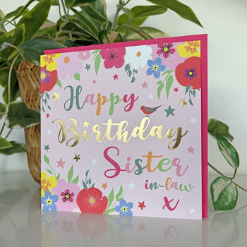 Superstar Sister Birthday Card, 3 of 3