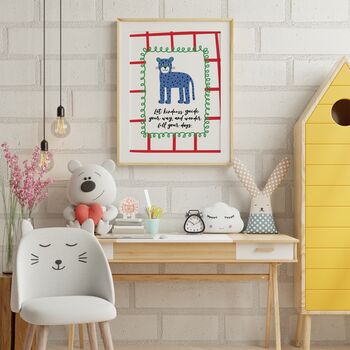Let Kindness Guide Your Way Nursery Print, 6 of 7