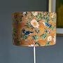 Luxury Velvet Lampshade Wild Rose Gold 40cm Or 30cm Sizes, thumbnail 3 of 6
