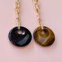 Kirbie Abstract Shape Pendant Necklace With Chain, thumbnail 2 of 6