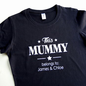 Personalised Mummy T Shirt, 2 of 7