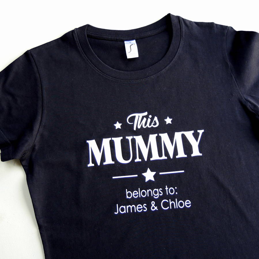 Personalised Mummy T Shirt, 1 of 6