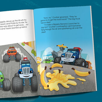 Blaze And The Monster Machines Personalised Book, 10 of 12