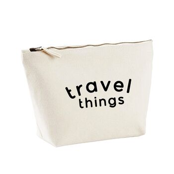 Travel Things Holiday Toiletries Zipped Storage Bag, 4 of 4