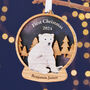 Heritage Polar Bear Snow Globe Christmas Decoration, thumbnail 1 of 5