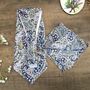 Liberty Paisely Cravat And Pocket Square Set For Men And Boys, thumbnail 3 of 6