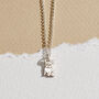 Personalised Pet Dog Dinky Charm Necklace, thumbnail 1 of 9
