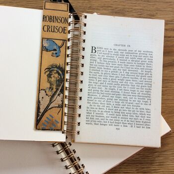 Robinson Crusoe' Upcycled Notebook, 4 of 5