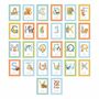 Personalised Animal Alphabet A4 White Framed Print, thumbnail 2 of 6