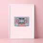 Harry Styles Fine Line Inspired Cassette Print, thumbnail 1 of 5