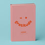 Hardback Notebook Personalised Name Gratitude Design, thumbnail 1 of 5