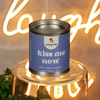 Candle Kiss Me Now Plum • Roses • Bergamot, 4 of 4