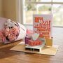 'Most Beautiful Person I've Come Across'! Cheeky Love Card With Funny Pop Up Tissuebox, thumbnail 2 of 7