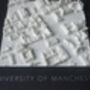 Graduation Gift University Of Manchester 3D Printed Map, thumbnail 3 of 6