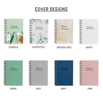 Personalised Recipe Book, 8 of 9