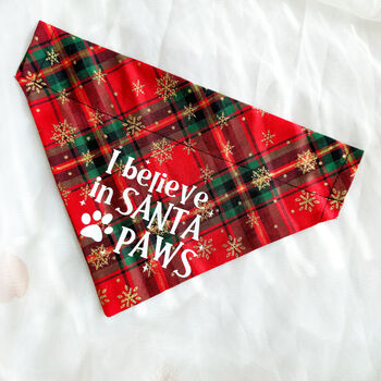 Santa Paws Dog Bandana, 2 of 6