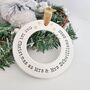 Personalised First Christmas Married Keepsake, thumbnail 1 of 7