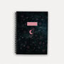 Wellness Journal Personalised Name Velvet Storm, thumbnail 1 of 5