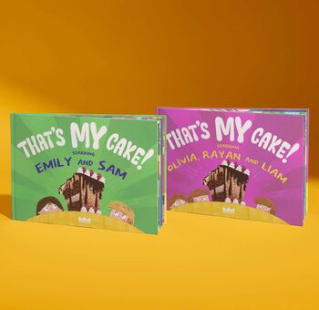 That's My Cake! Personalised Sharing Story For Siblings, 4 of 5