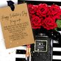 Panache Everlasting Red Rose Bouquet Valentines Card, thumbnail 11 of 11