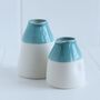 Handmade Porcelain Watercolour Collared Jug, thumbnail 4 of 6