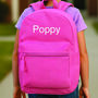 Personalised Embroidered Name 38cm Backpack, thumbnail 6 of 6