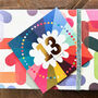 Colourful Cloud 13th Birthday Card, thumbnail 1 of 3