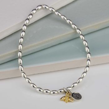 Personalised Bee Charm Friendship Bracelet, 6 of 12