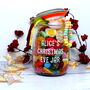'Christmas Eve' Personalised Retro Sweets Jar, thumbnail 1 of 4